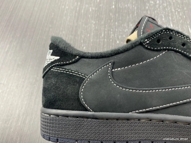 Rep Air Low 1 Air Travis Jordan Black Scott Retro DM7866-001 Jordan Phantom